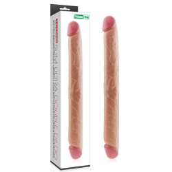 LoveToy Double Dildo Realistic Slim 44 x 4.5cm